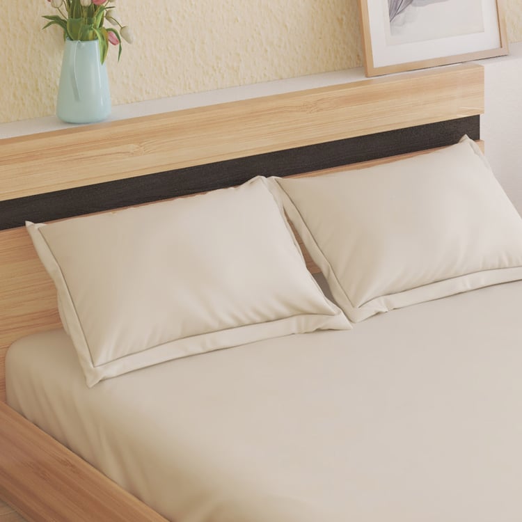 Sienna Cotton 144TC 3Pcs Super King Bedsheet Set