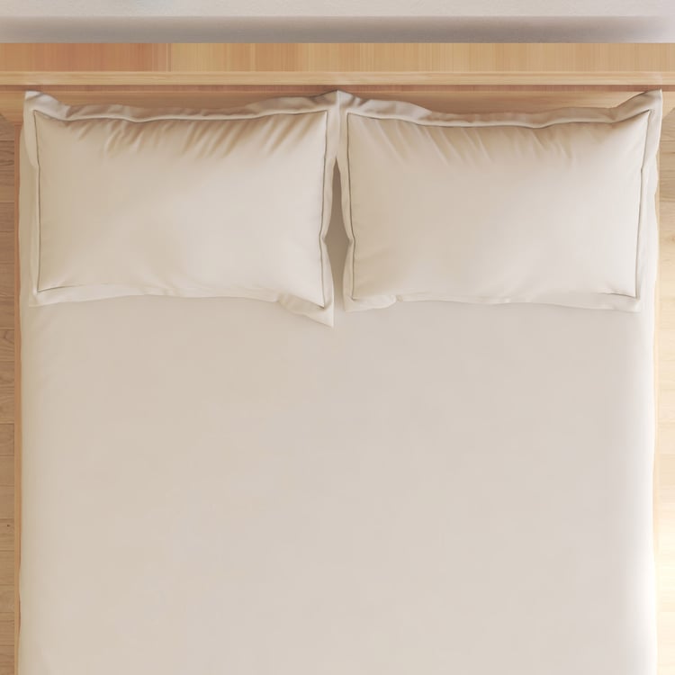 Sienna Cotton 144TC 3Pcs Super King Bedsheet Set