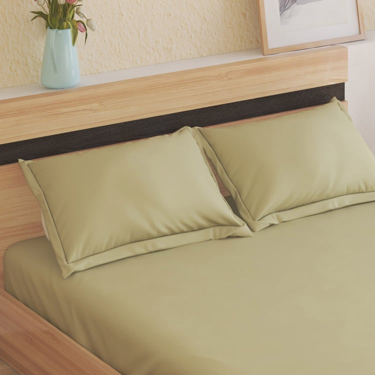 Sienna Cotton 144TC 3Pcs Super King Bedsheet Set