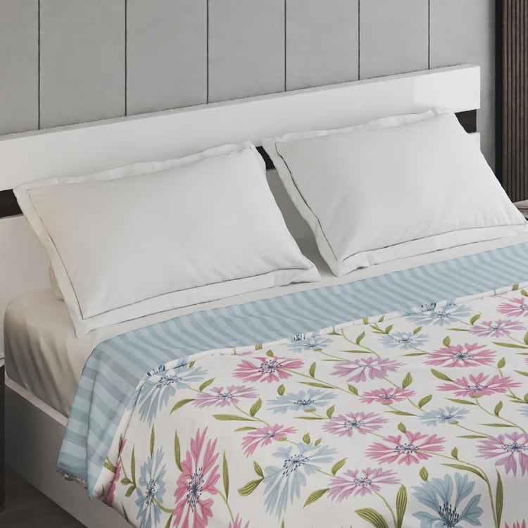Juniper Parc Floral Print Double Dohar