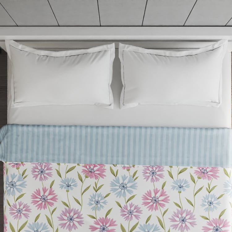 Juniper Parc Floral Print Double Dohar