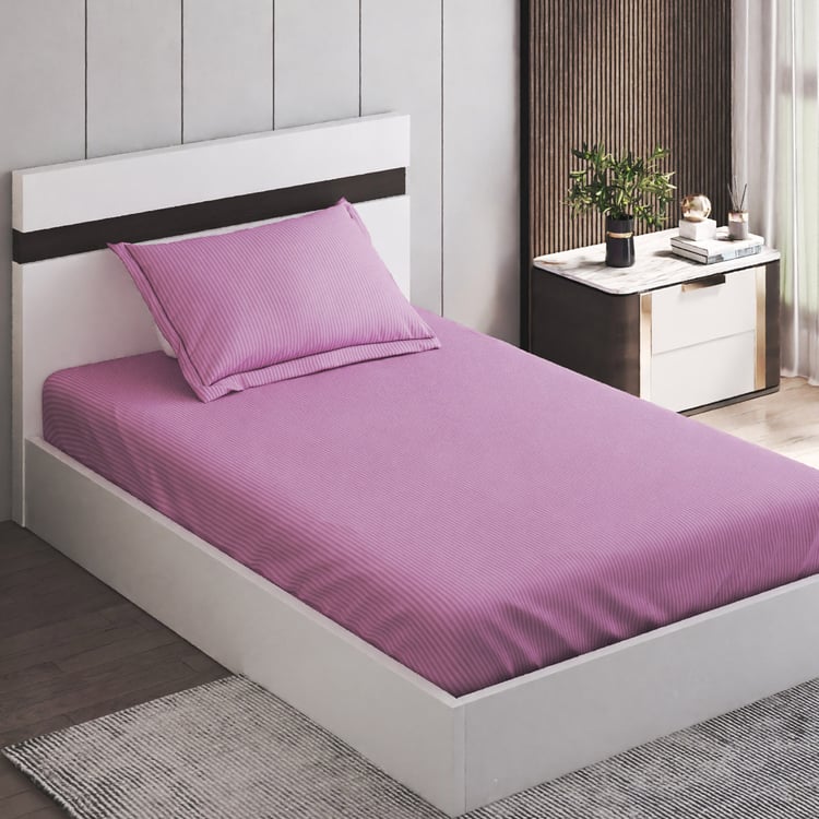 Juniper Aron Striped 2Pcs Single Bedsheet Set