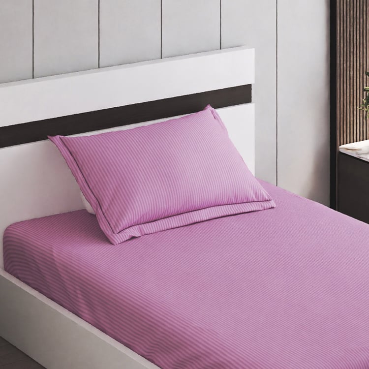 Juniper Aron Striped 2Pcs Single Bedsheet Set