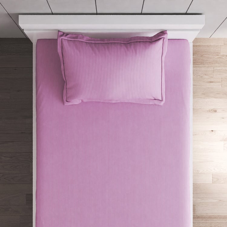 Juniper Aron Striped 2Pcs Single Bedsheet Set