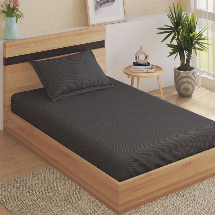 Juniper Elsing Striped 2Pcs Single Bedsheet Set