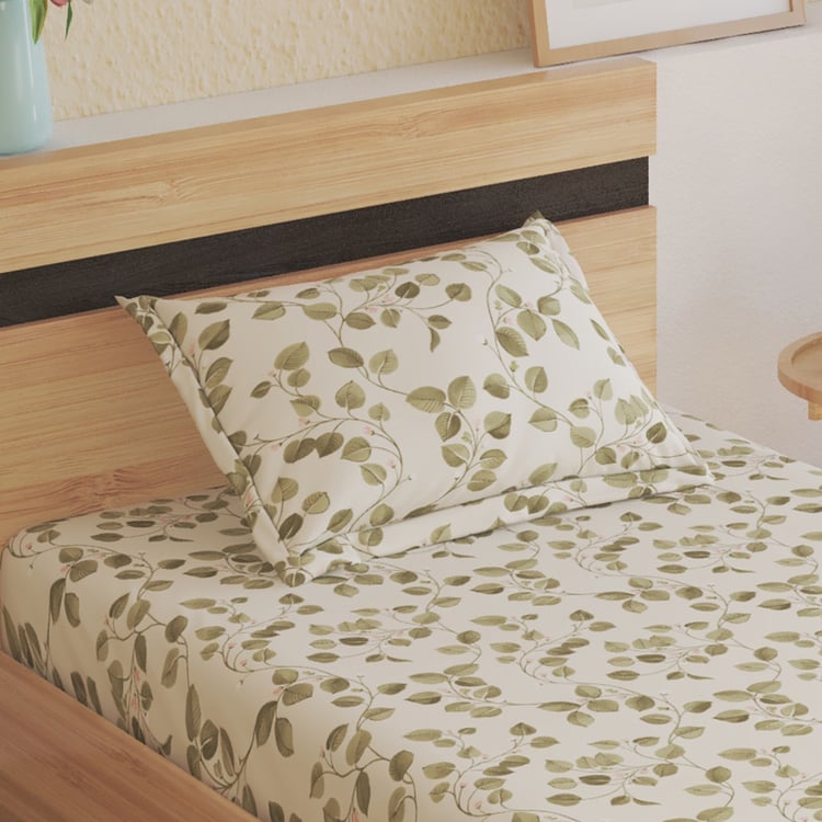 Juniper Flint Printed 2Pc Single Bedsheet Set
