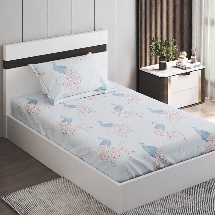 Juniper Flint Printed 2Pc Single Bedsheet Set