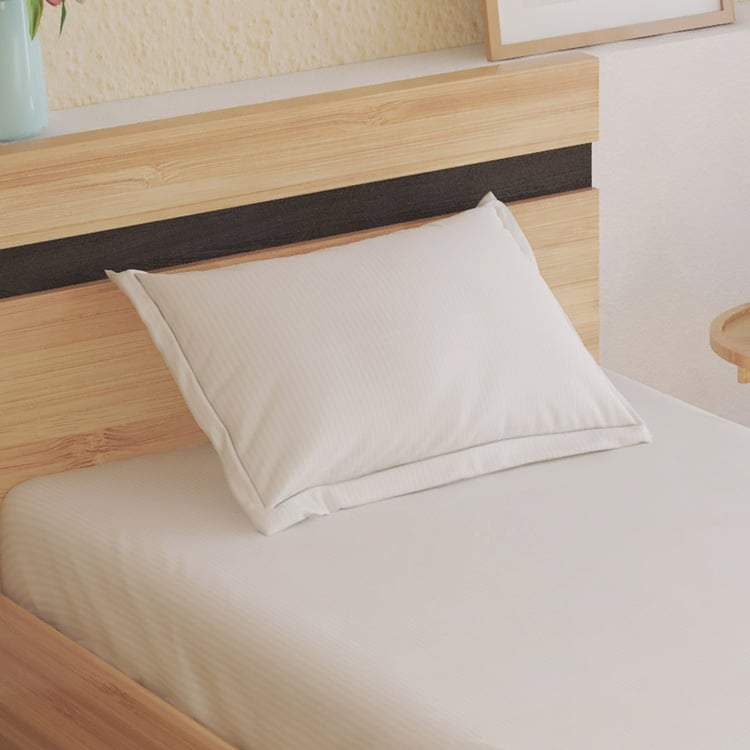 Juniper Parkar Striped 2Pcs Single Bedsheet Set