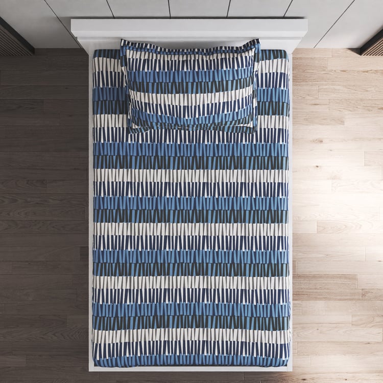 Juniper Prato Printed 2Pc Single Bedsheet Set