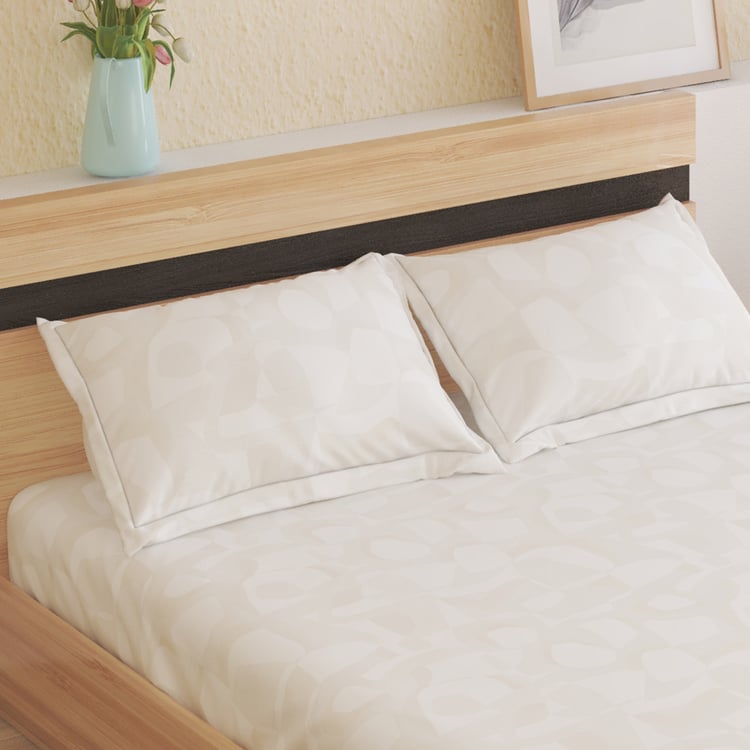 Juniper Printed 3Pcs Queen Bedsheet Set