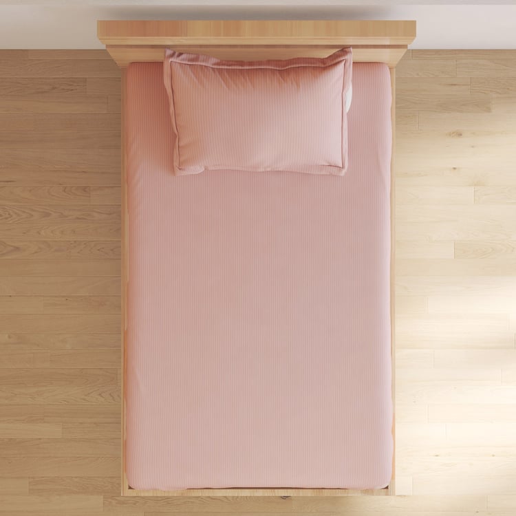 Juniper Striped 2Pcs Single Bedsheet Set