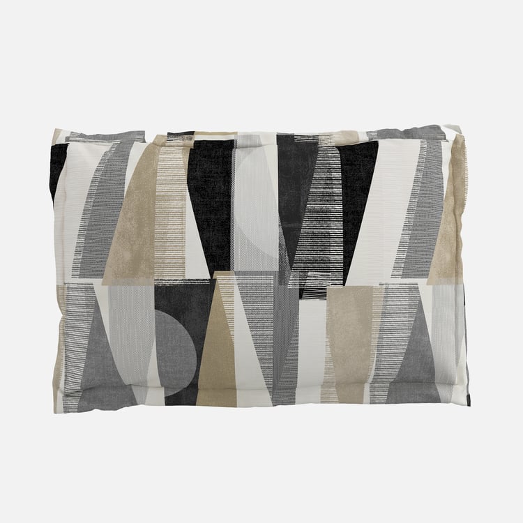 Juniper Bronwen Set of 2 Geometric Print Pillow Covers - 70x45cm