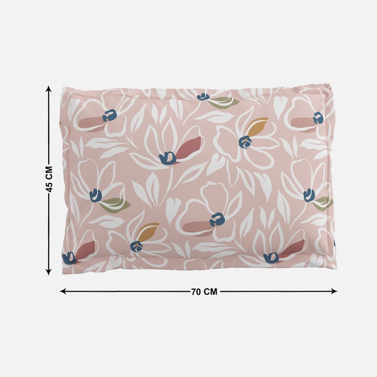 Juniper Mosedale Set of 2 Floral Print Pillow Covers - 70x45cm