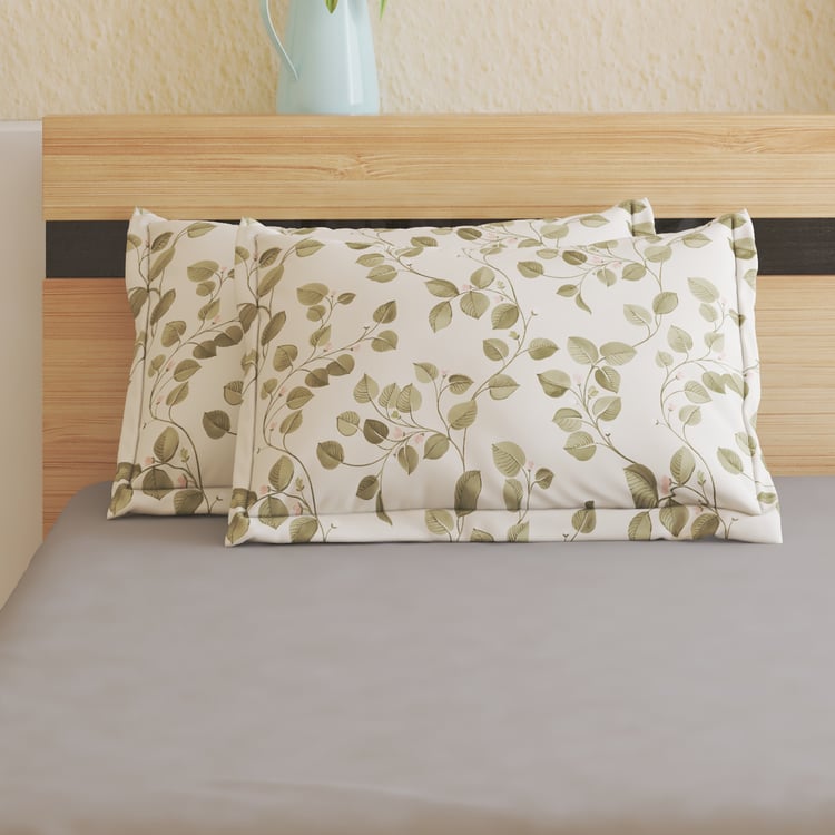 Juniper Mosedale Set of 2 Botanical Print Pillow Covers - 70x45cm
