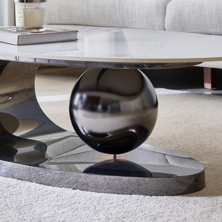 Stockholm Sintered Stone Top Coffee Table - Grey