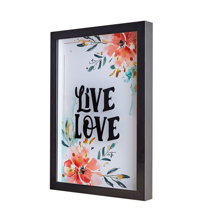 Spectrum Zippy Live Love Print Picture Frame - 25x35cm