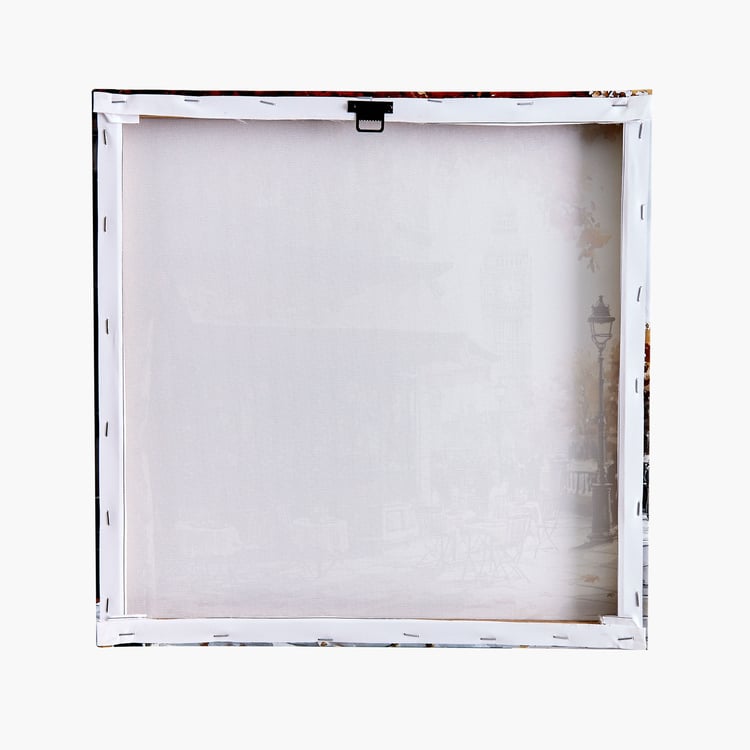 Brezza Cafe Set of 3 Canvas Summer Picture Frames - 40x40cm