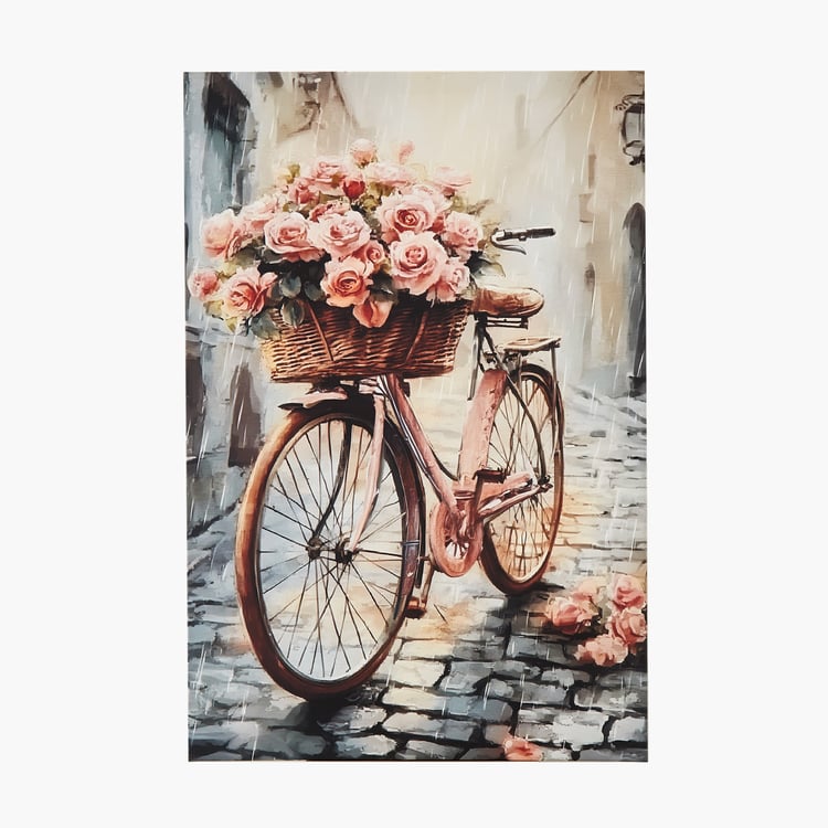 Brezza Cycle Set of 2 Canvas Printed Picture Frames - 40x60cm