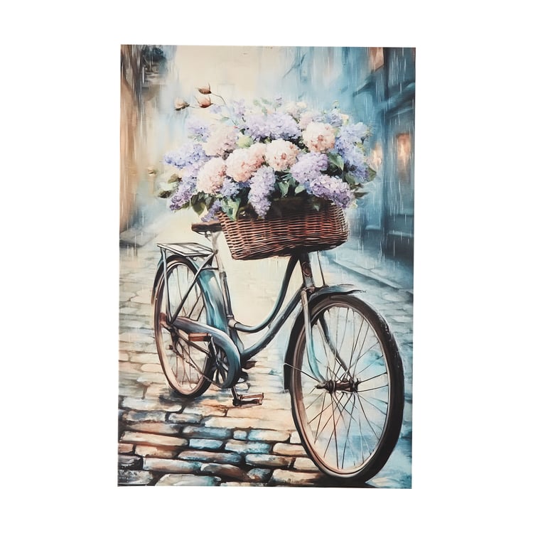 Brezza Cycle Set of 2 Canvas Printed Picture Frames - 40x60cm