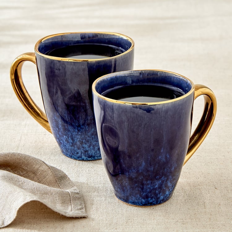 Carlington Reactive Stoneware Coffee Mug - 365ml