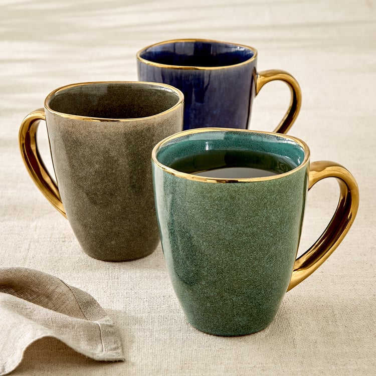 Carlington Reactive Stoneware Coffee Mug - 365ml