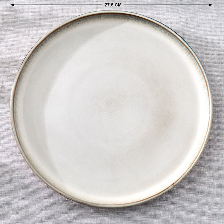 Cerradura Moss Stoneware Dinner Plate - 27.5cm