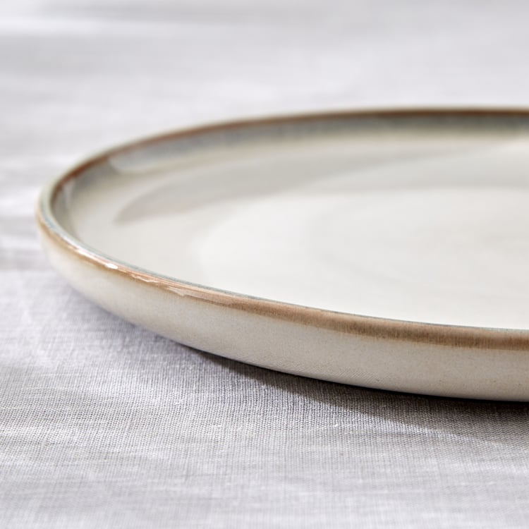 Cerradura Moss Stoneware Dinner Plate - 27.5cm