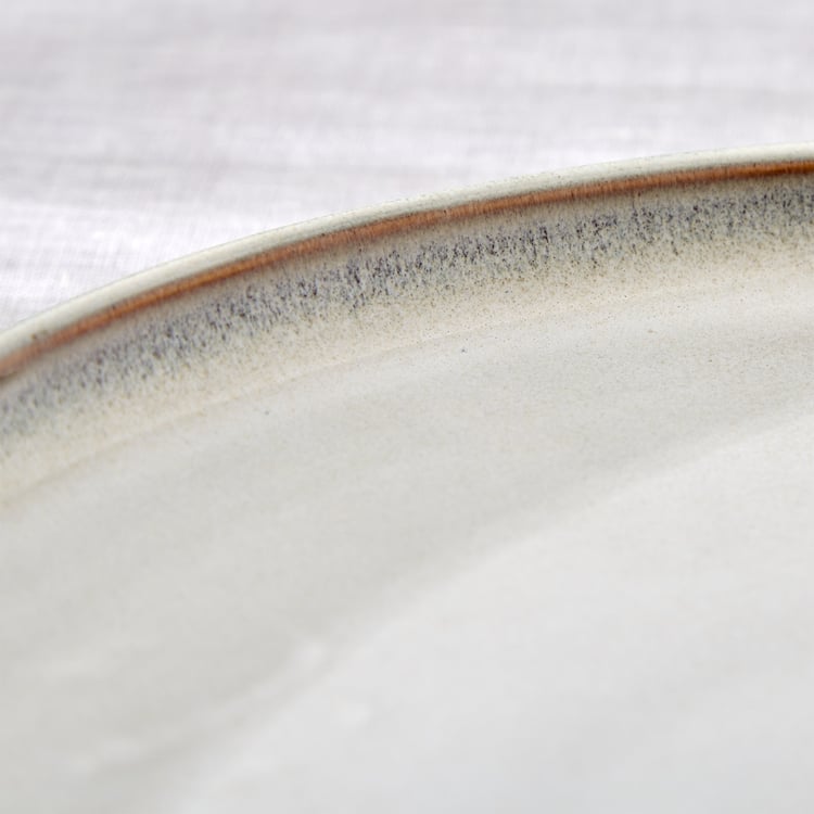 Cerradura Moss Stoneware Dinner Plate - 27.5cm