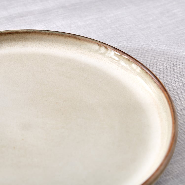 Cerradura Moss Stoneware Side Plate - 21cm