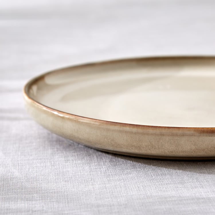 Cerradura Moss Stoneware Side Plate - 21cm