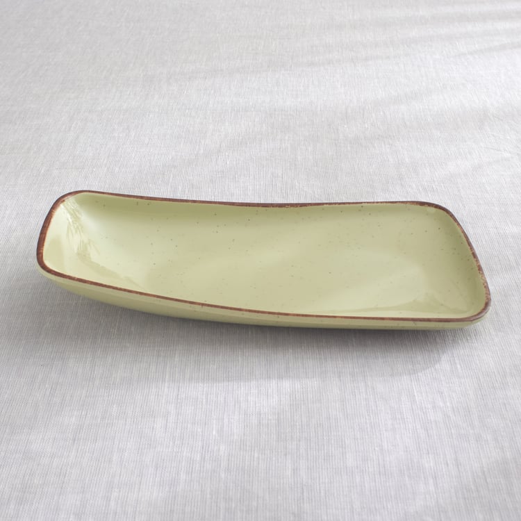 Meadows Plato Melamine Slanted Serving Platter - 24x13cm