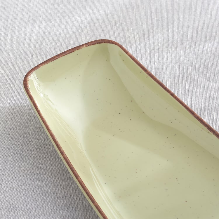 Meadows Plato Melamine Slanted Serving Platter - 24x13cm