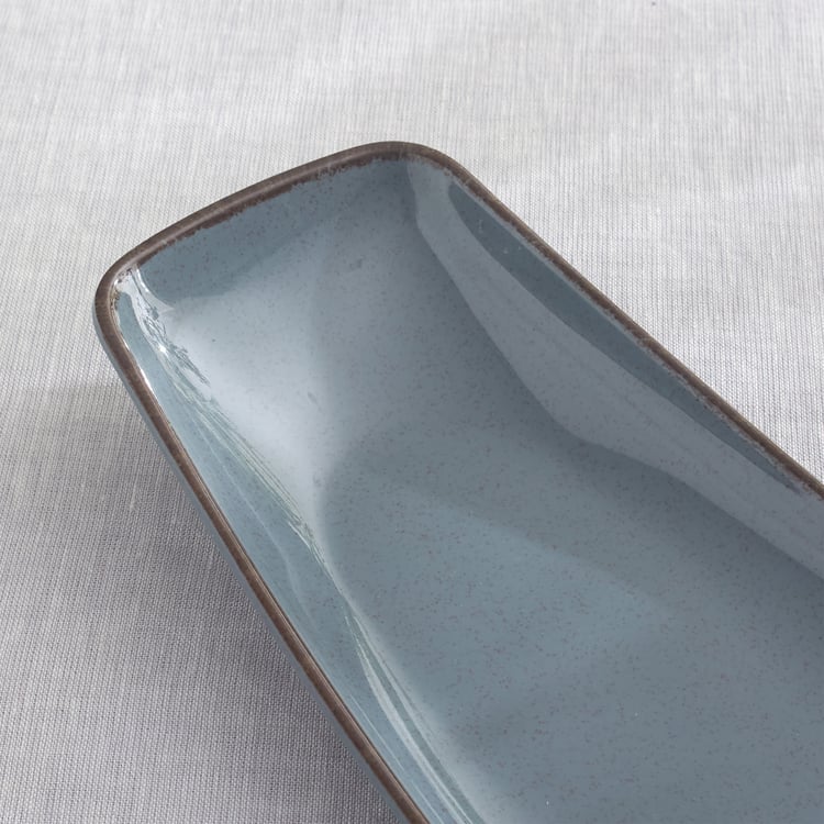 Meadows Plato Melamine Slanted Serving Platter - 24x13cm