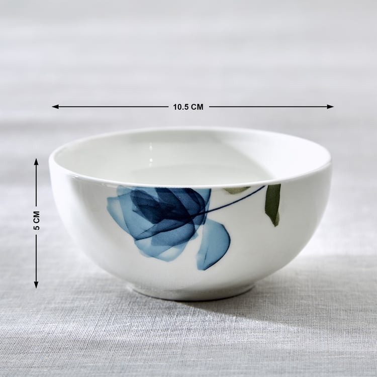 Lucas Cobalt Bone China Katori - 240ml