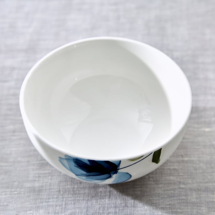 Lucas Cobalt Bone China Katori - 240ml