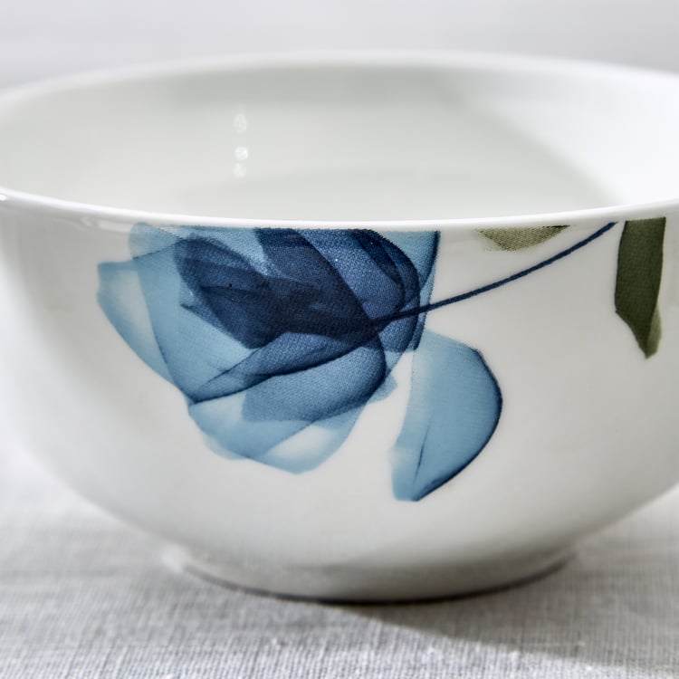 Lucas Cobalt Bone China Katori - 240ml