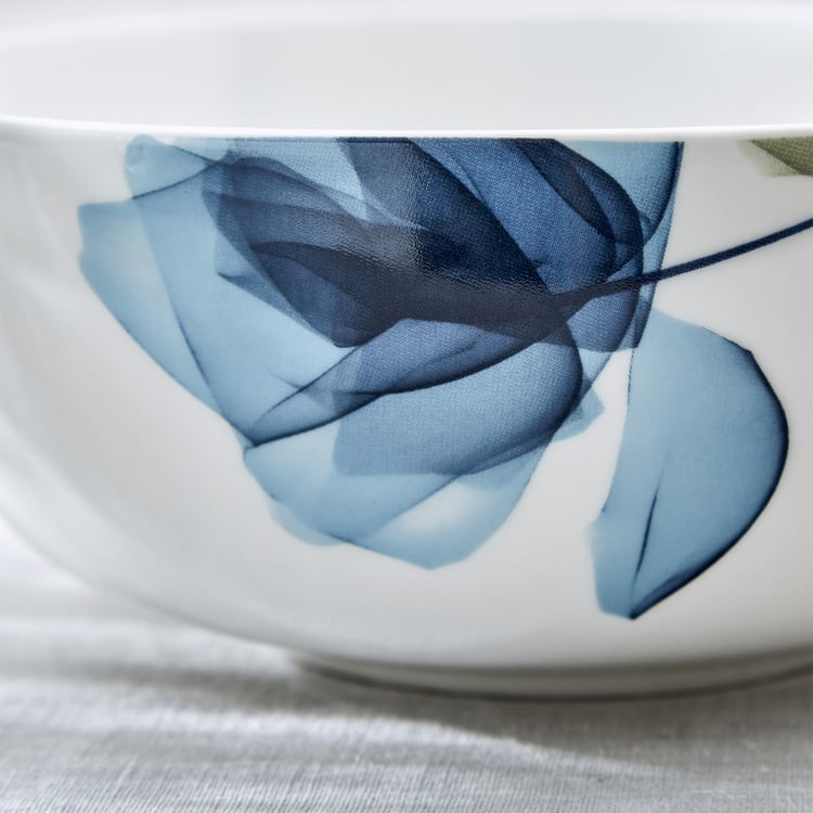 Lucas Cobalt Bone Chine Serving Bowl - 1.2L