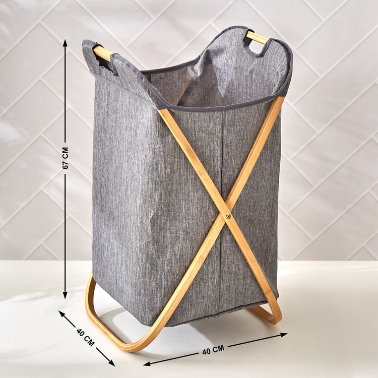 Regan Oxford Fabric Laundry Hamper