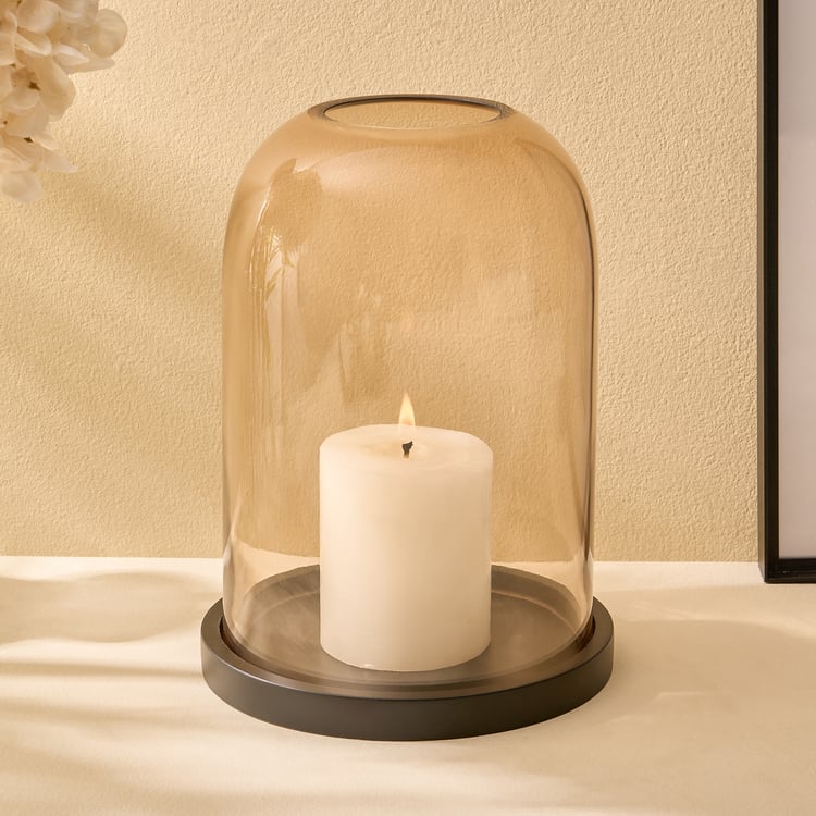 Acroma Est Hava Glass Hurricane Candle Holder - Small