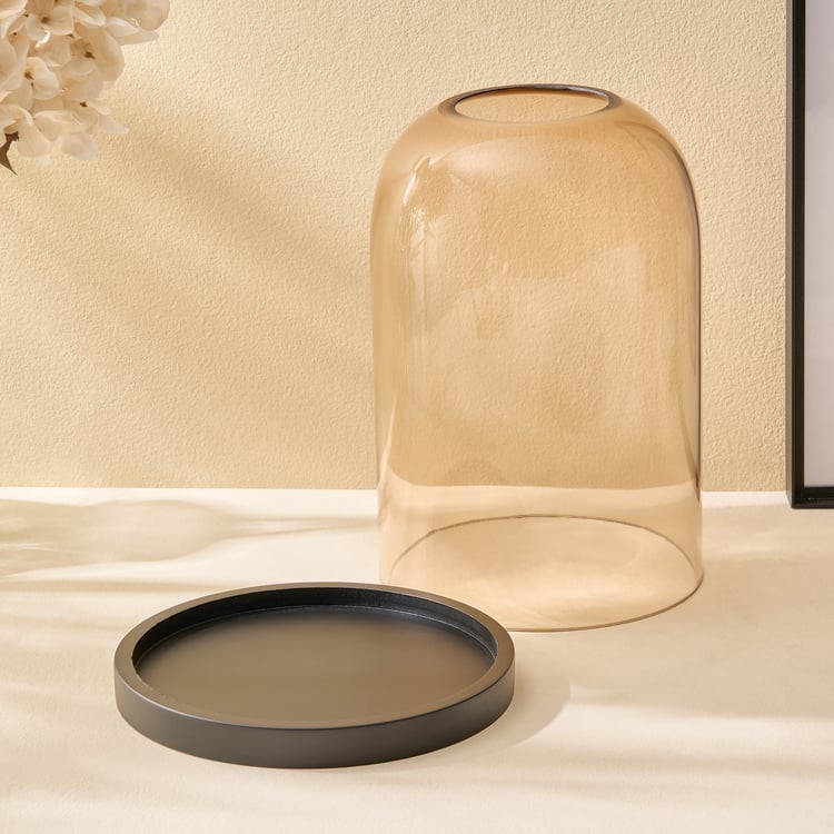 Acroma Est Hava Glass Hurricane Candle Holder - Small