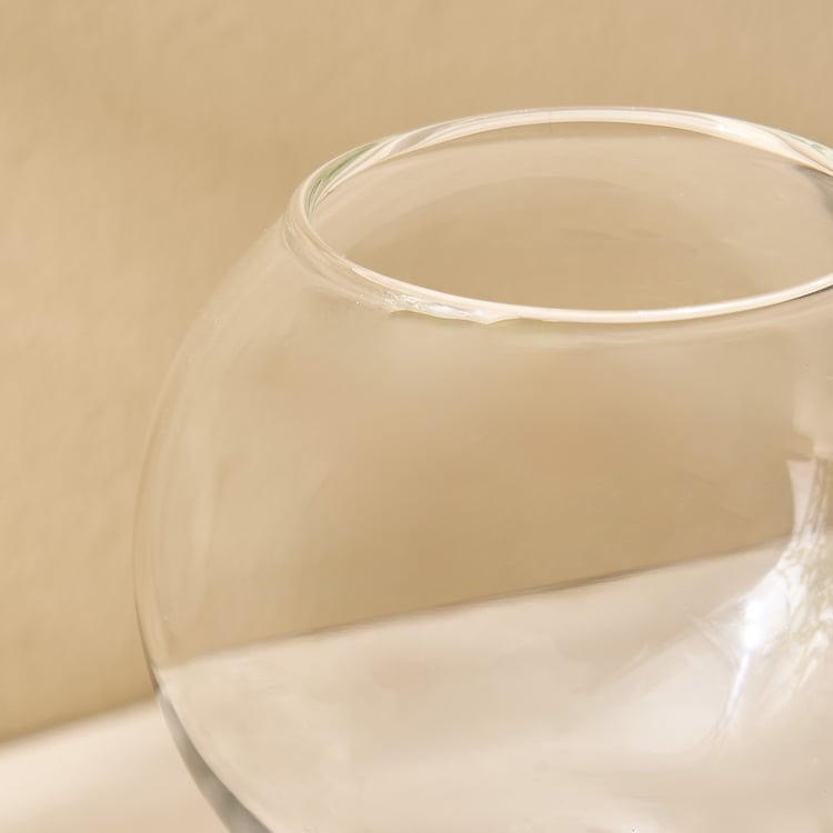 Acroma Est Hava Glass Double Curved Vase