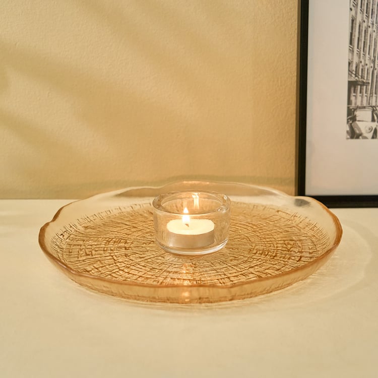 Acroma Est Hava Glass Decorative Platter