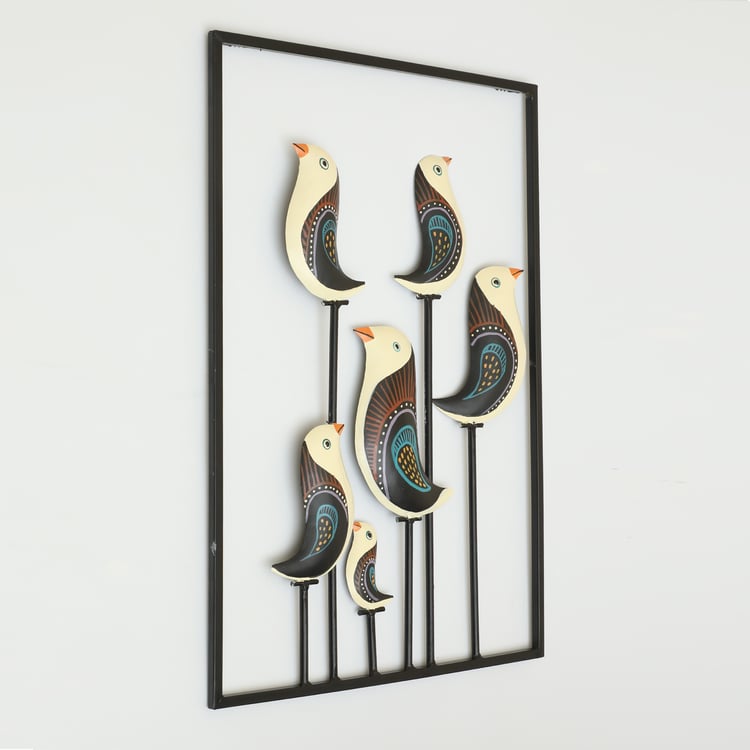 VEDAS Modern Minimalistic Metal Bird Wall Accent