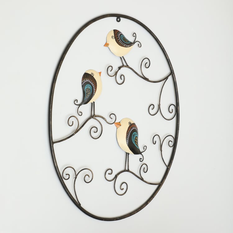 VEDAS Modern Minimalistic Metal Bird Wall Accent