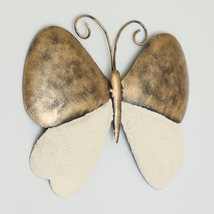 VEDAS Modern Minimalistic Metal Butterfly Wall Accent - Small
