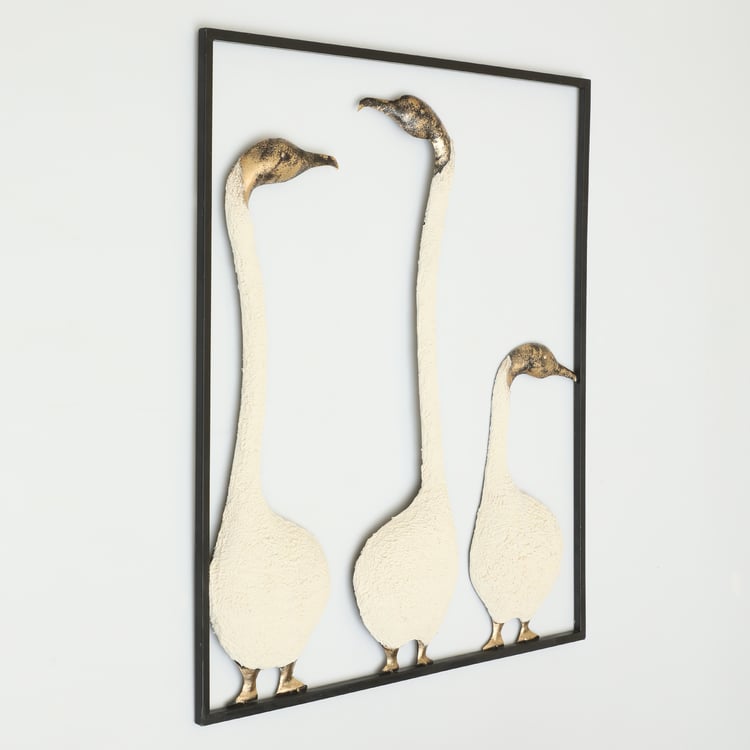 VEDAS Modern Minimalistic Ceramic Bird Wall Accent
