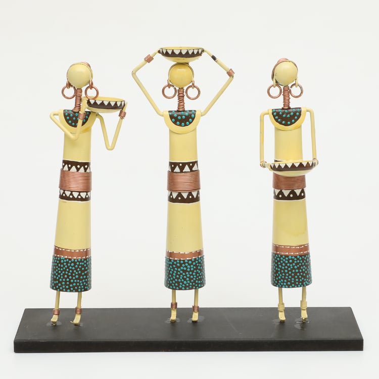 VEDAS Mystical Indiana Metal Doll Figurine