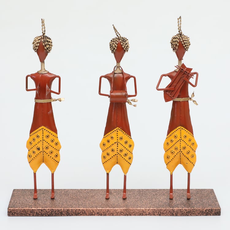 VEDAS Mystical Indiana Metal Musician Figurine