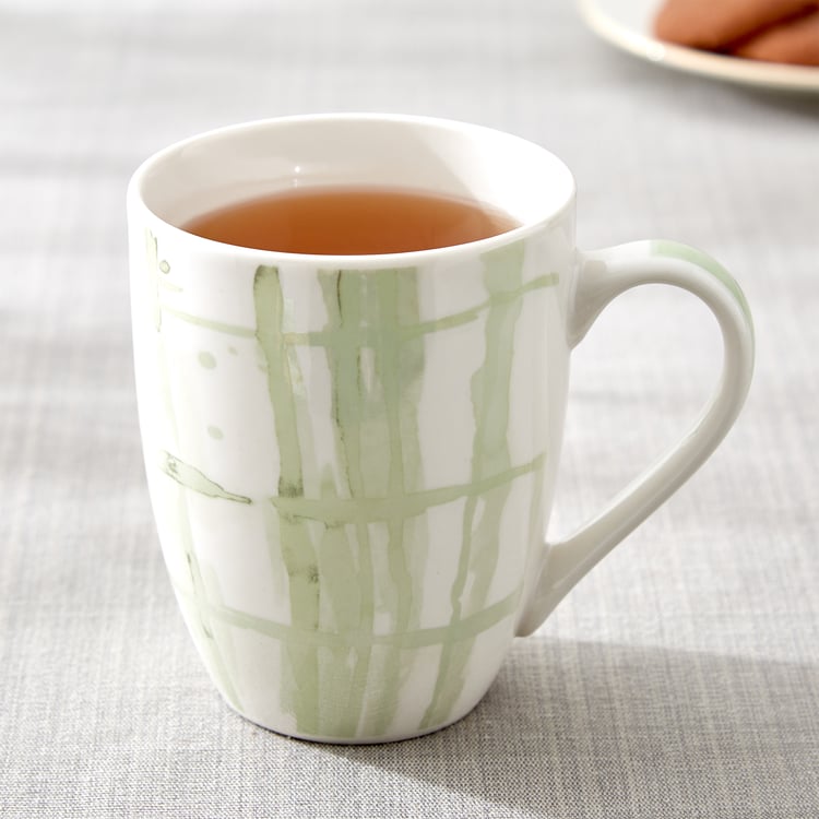 Colbert Bone China Printed Coffee Mug - 340ml