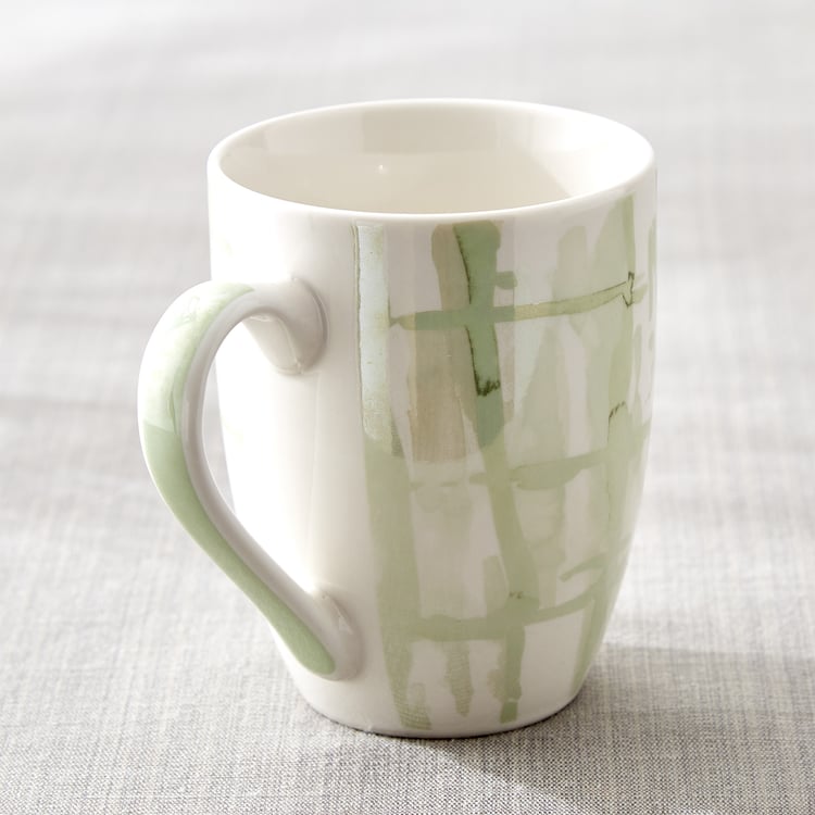 Colbert Bone China Printed Coffee Mug - 340ml